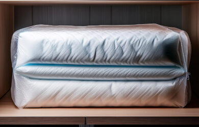 Storing a Folding Mattress